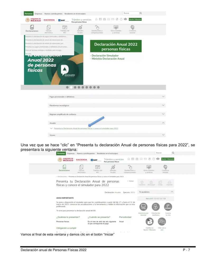 Libro Declaracion anual Personas Fisicas 2022-07