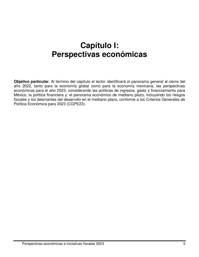 Libro Perspectivas economicas e iniciativas fiscales 2023-05