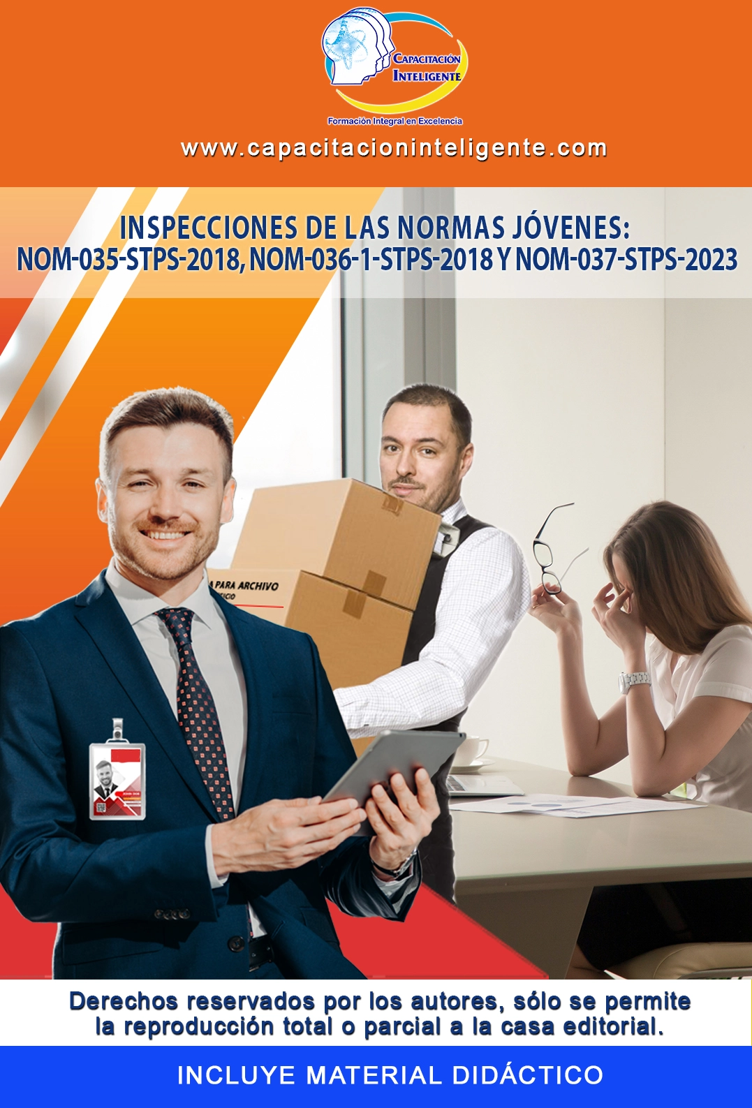 Inspecciones de las Normas Jóvenes: NOM-035-STPS-2018 y NOM-036-1-STPS-2018