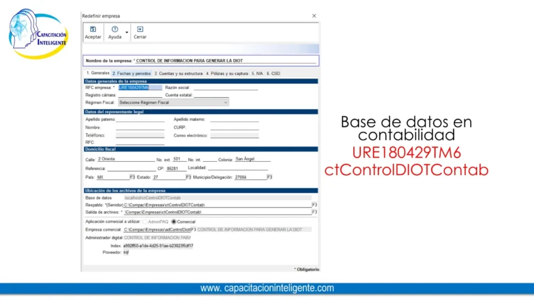 CONTROL DE INFORMACION PARA GENERAR LA DIOT-010
