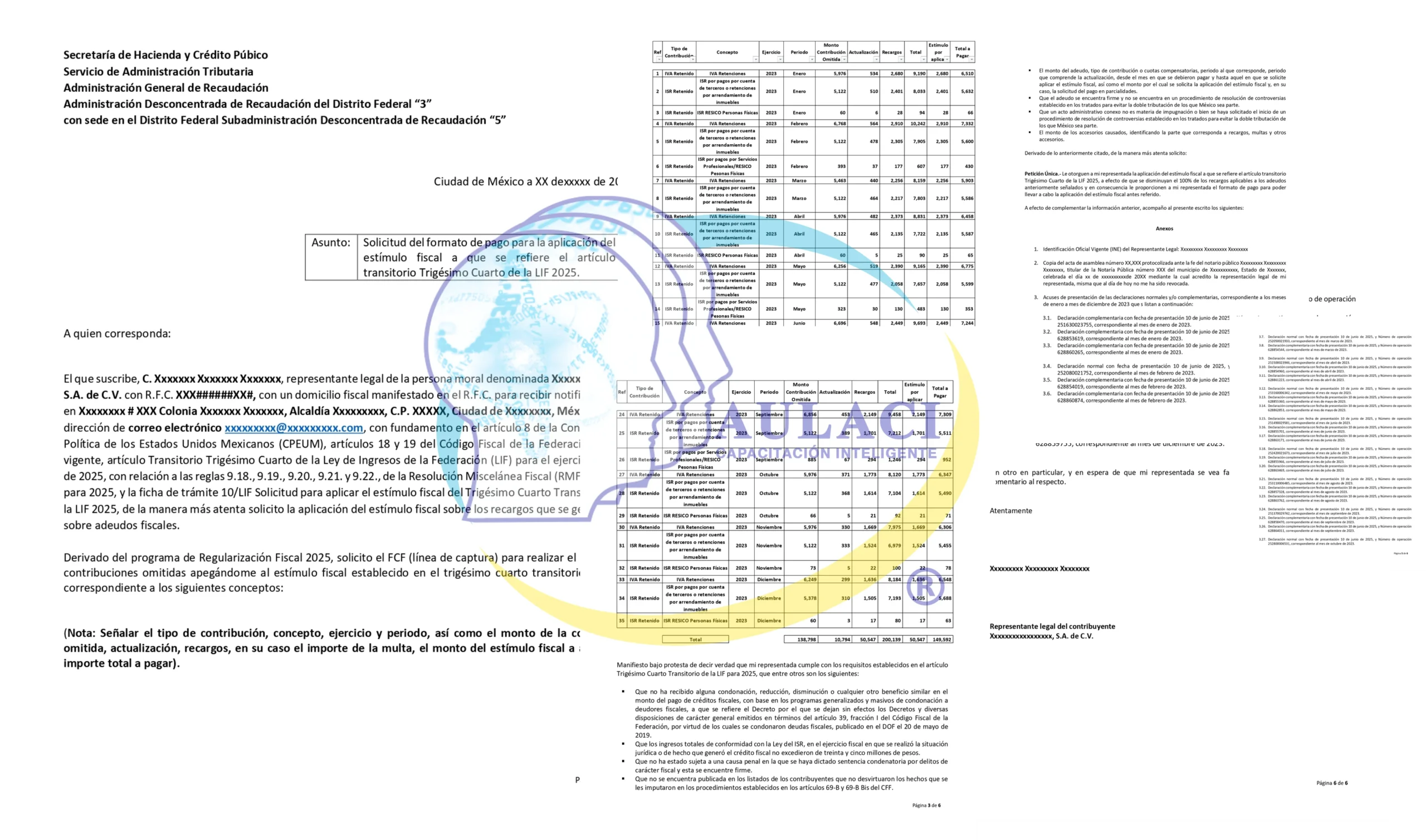 FIS Escrito SAT CI W