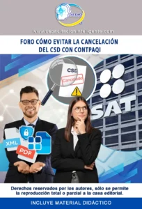 Foro Cómo Evitar la Cancelación del CSD con CONTPAQI